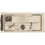 France - Rouen 20 Francs Assignat An 12 (1804)