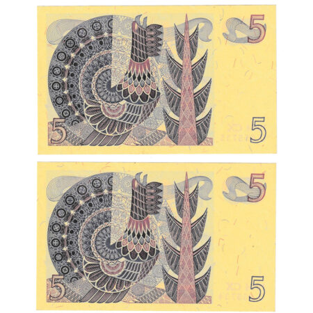 Suède 5 Kronor 1974 – Image 2