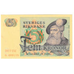 Suède 5 Kronor 1977