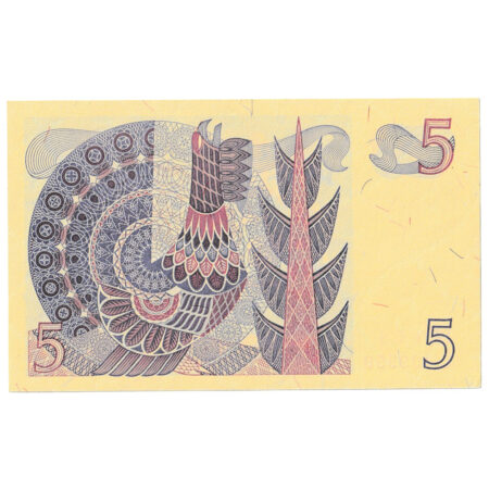 Suède 5 Kronor 1978 – Image 2
