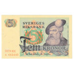 Suède 5 Kronor 1979