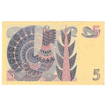 Suède 5 Kronor 1981 – Image 2