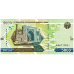 Ouzbékistan 5000 Sum 2021