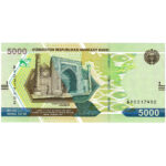 Ouzbékistan 5000 Sum 2021