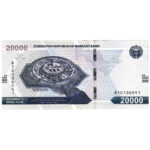 Ouzbékistan 20000 Sum 2021