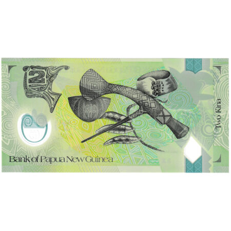 Papouasie Nouvelle Guinée 2 Kina 2013 Polymère – Image 2