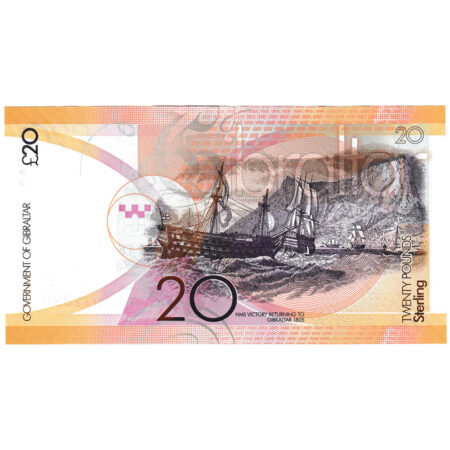 Gibraltar 20 Pounds 2011 – Image 2