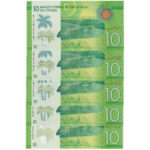 Nicaragua 10 Cordobas 2014 Polymère