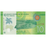 Nicaragua 10 Cordobas 2014 Polymère