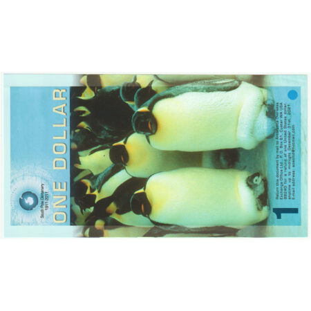 Antarctique 1 Dollar 2011 Polymère – Image 2