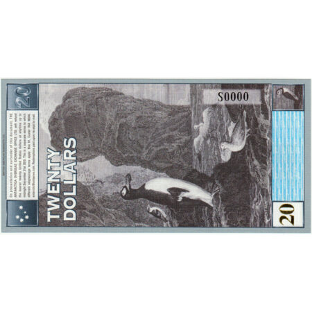Antarctique 20 Dollars 2001 – Image 2