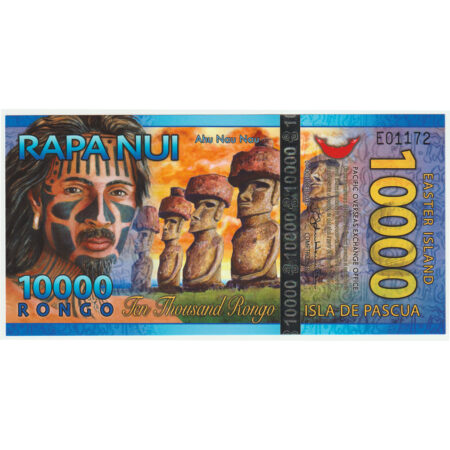 Île de Pâques 10000 Rongo 2013 Polymère