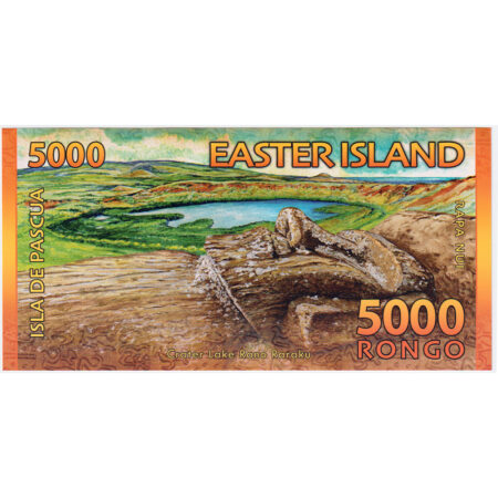 Île de Pâques 5000 Rongo 2012 Polymère – Image 2