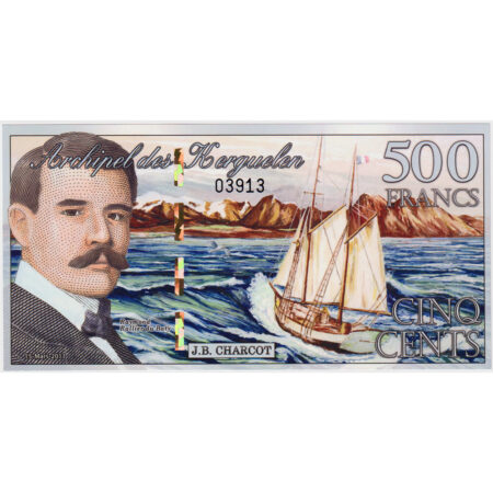 Kerguelen 500 Francs 2011 Polymère