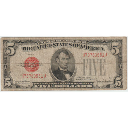 États-Unis 5 Dollars 1928