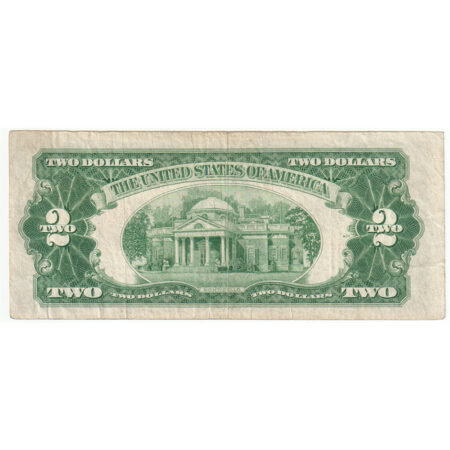 États-Unis 2 Dollars 1953 – Image 2