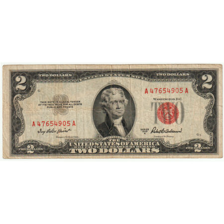 États-Unis 2 Dollars 1953