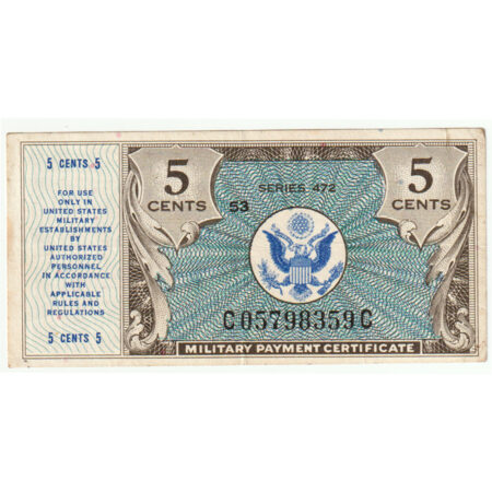 États-Unis 5 Cents 1948