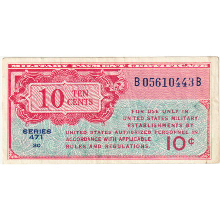 États-Unis 10 Cents 1947