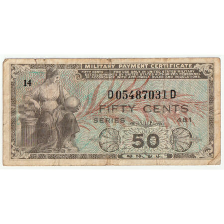 États-Unis 50 Cents 1951