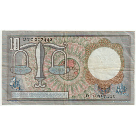 Pays-Bas 10 Gulden 1953 – Image 2