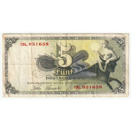 Allemagne Fédérale 5 Deutsche Mark 1948