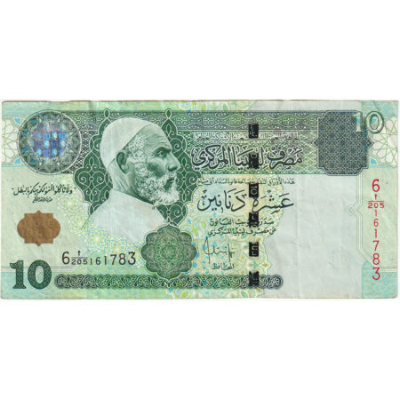 Libye 10 Dinars 2004