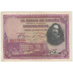 Espagne 50 Pesetas 1928