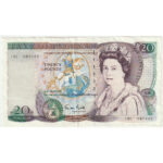 Angleterre 20 Pounds 1988