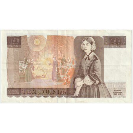 Angleterre 10 Pounds 1988 – Image 2