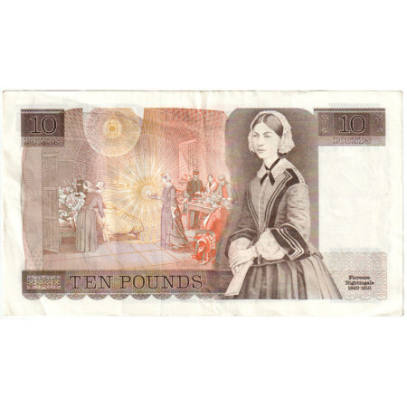 Angleterre 10 Pounds 1988 – Image 2