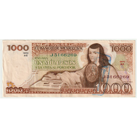 Mexique 1000 Pesos 1978