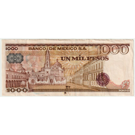 Mexique 1000 Pesos 1978 – Image 2