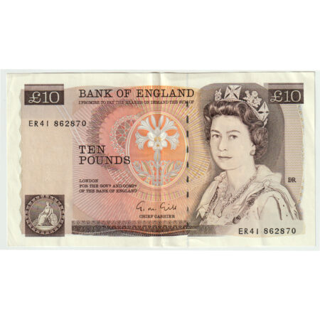 Angleterre 10 Pounds 1988