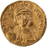 Leon III et Constantin V Solidus 720-741 Constantinople