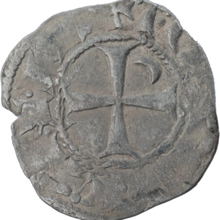 Croisades Principauté d'Antioche Bohémond III Denier – Image 2