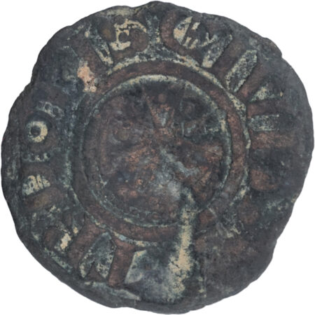 Croisades Comté de Tripoli Raymond II ou III Denier – Image 2