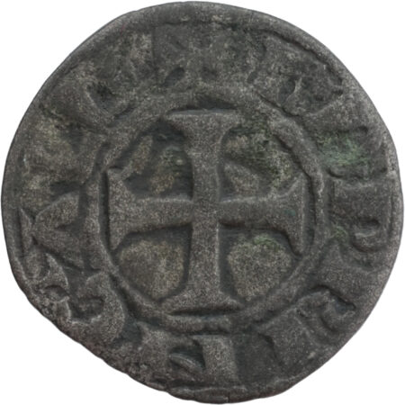 Croisades Grèce Principauté d'Achaïe Charles II d'Anjou Denier