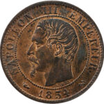 France Napoléon III Centime 1854 Rouen