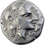 Vénètes Statère d'argent à la roue 60-50 av. J.-C.