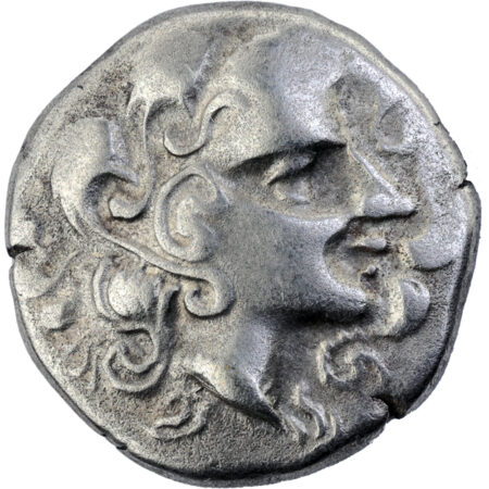 Vénètes Statère d'argent à la roue 60-50 av. J.-C.