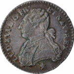 Louis XVI Dixième d'écu aux branches d'olivier 1788 Marseille