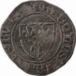 Charles VI Blanc guénard 1411 Saint-Quentin