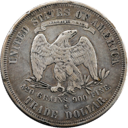 États-Unis Trade Dollar 1878 San Francisco – Image 2