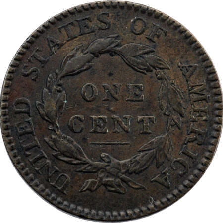 États-Unis Matron Head Large Cent 1817 – Image 2