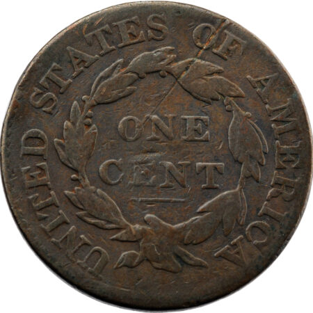 États-Unis Matron Head Large Cent 1825 Philadelphie – Image 2