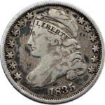 États-Unis Capped Bust Dime 10 Cents 1835 Philadelphie