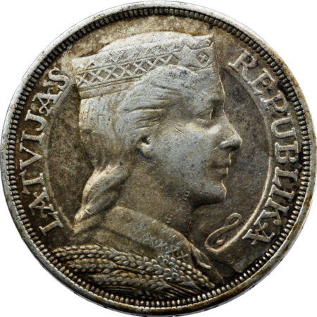 Lettonie 5 Lati 1931