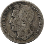 Royaume de Belgique Léopold Ier Franc 1838 Bruxelles