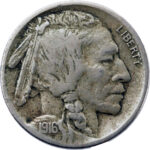 États-Unis 5 Cents Buffalo 1916 Denver